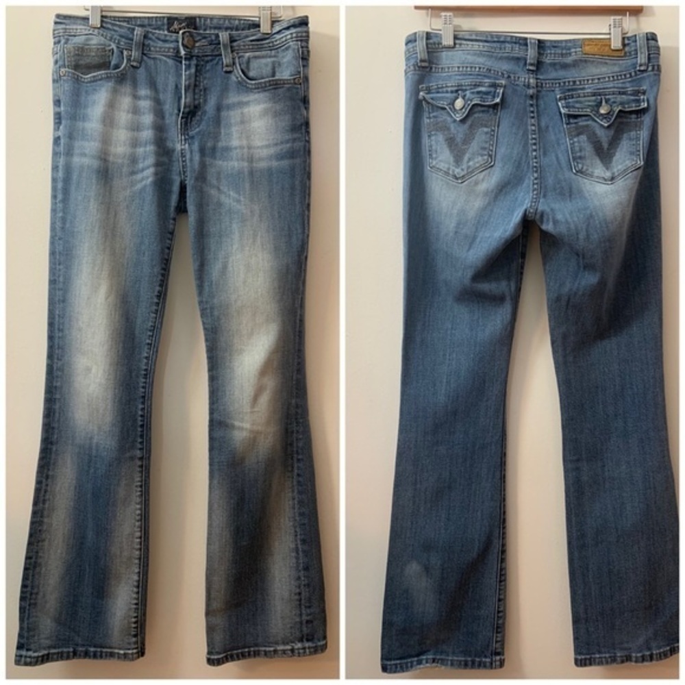 Vigoss Blue Denim Fade Wash Bootcut Jeans Size 6